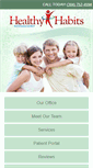 Mobile Screenshot of healthyhabitswellness.com